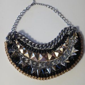 Goth tribal necklace